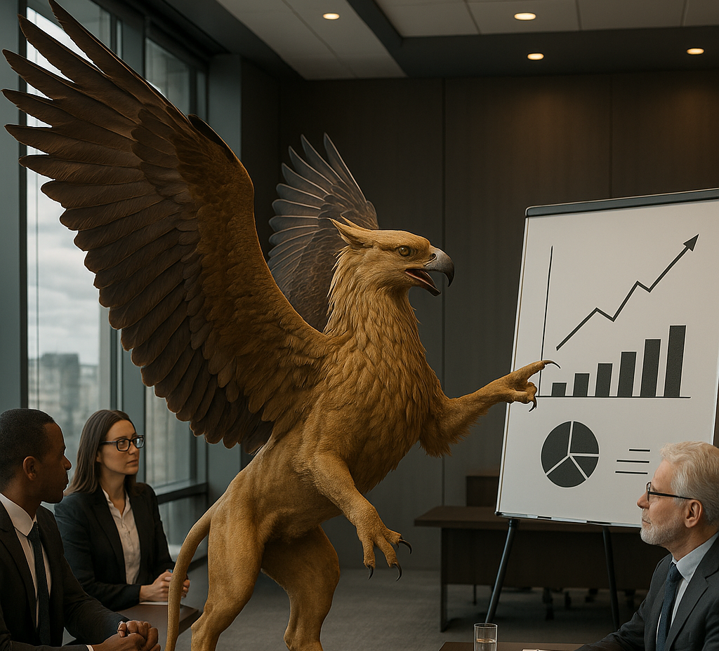 Two colleagues discussing business solutions in a modern office